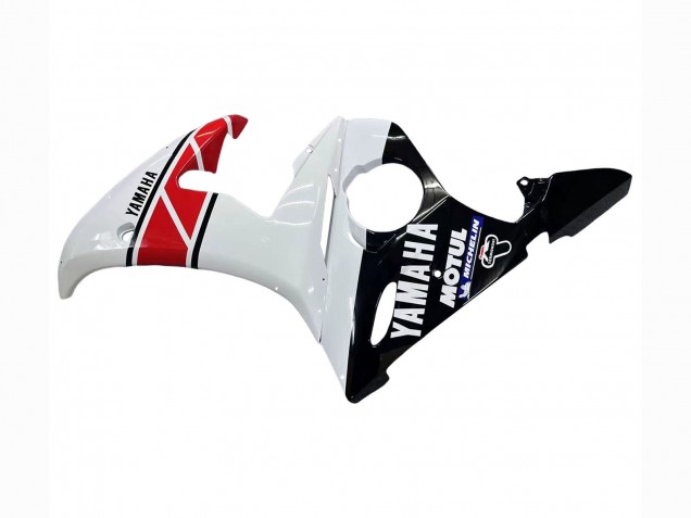 Compra Carenados Moto Yamaha YZF 600 R6 2005 - Blanco Negro Rojo Motul