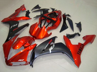 Compra Carenados Moto Yamaha YZF R1 2004-2006 - Rojo Negro Mate