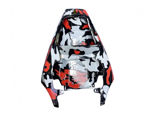 Compra Carenados Moto Yamaha YZF 600 R6 2005 - Negro Rojo Gris Camouflage