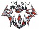 Compra Carenados Moto Yamaha YZF 600 R6 2005 - Negro Rojo Gris Camouflage