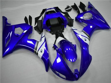 Compra Carenados Moto Yamaha YZF 600 R6 2005 - Azul Blanco