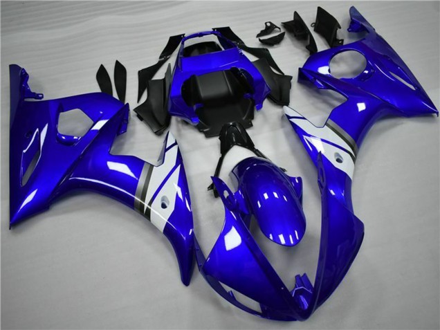 Compra Carenados Moto Yamaha YZF 600 R6 2005 - Azul Blanco