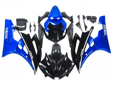 Compra Carenados Moto Yamaha YZF 600 R6 2006-2007 - Azul Negro Brillante