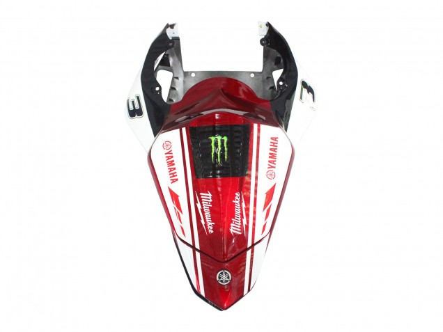 Compra Carenados Moto Yamaha YZF 600 R6 2006-2007 - Blanco Rojo Negro Verde Monstruo Milwaukee