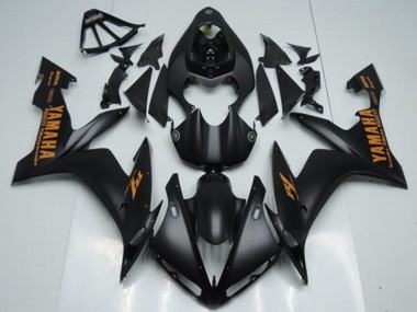 Compra Carenados Moto Yamaha YZF R1 2004-2006 - Negro Mate Naranja