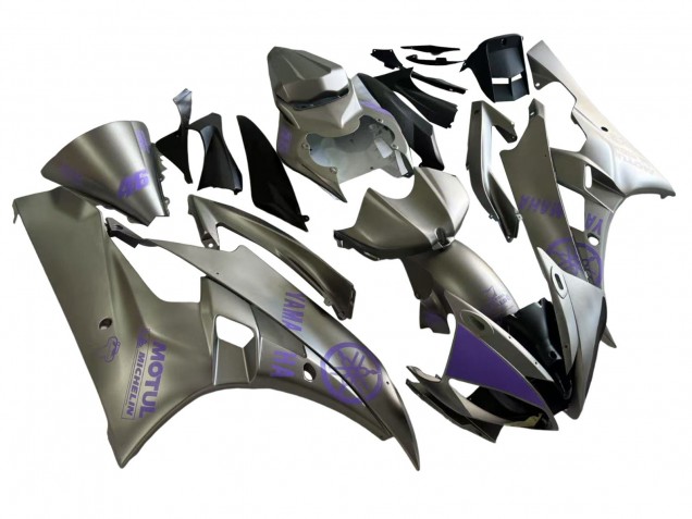 Compra Carenados Moto Yamaha YZF 600 R6 2006-2007 - Gris Púrpura Motul