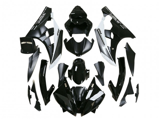 Compra Carenados Moto Yamaha YZF 600 R6 2006-2007 - Negro Brillante Negro Mate Blanco Motul Michelin
