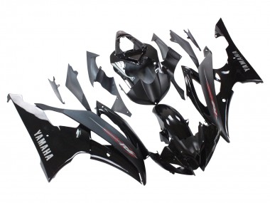 Compra Carenados Moto Yamaha YZF 600 R6 2008-2016 - Negro Brillante Negro Mate