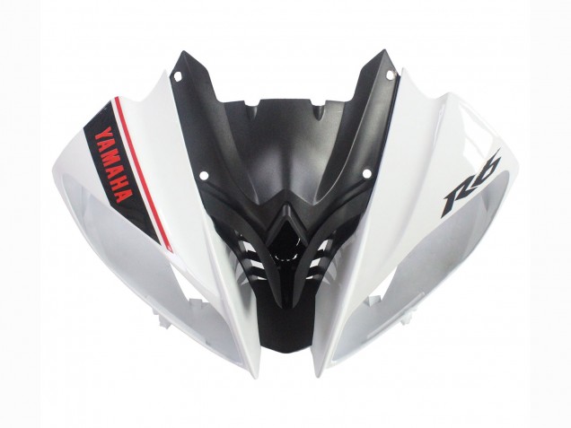 Compra Carenados Moto Yamaha YZF 600 R6 2008-2016 - Blanco Negro Mate Rojo Calcomanías