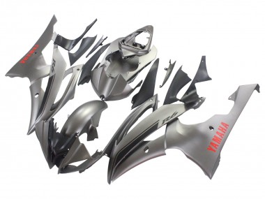 Compra Carenados Moto Yamaha YZF 600 R6 2008-2016 - Gris Mate Rojo Calcomanías