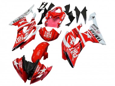 Compra Carenados Moto Yamaha YZF 600 R6 2008-2016 - Blanco Rojo Negro Fiat Acer