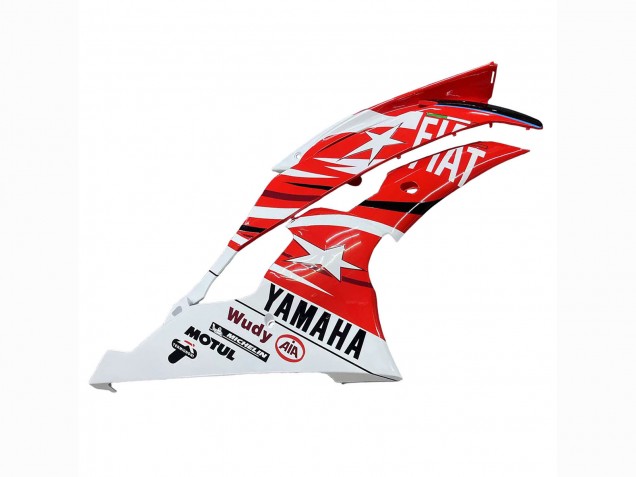 Compra Carenados Moto Yamaha YZF 600 R6 2008-2016 - Blanco Rojo Negro Fiat Acer