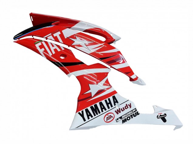 Compra Carenados Moto Yamaha YZF 600 R6 2008-2016 - Blanco Rojo Negro Fiat Acer