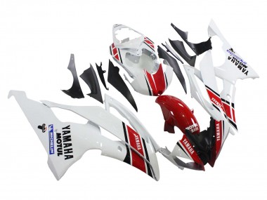 Compra Carenados Moto Yamaha YZF 600 R6 2008-2016 - Blanco Rojo Negro Motul Michelin