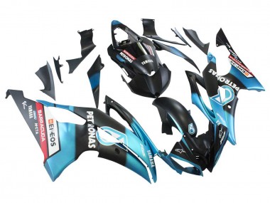 Compra Carenados Moto Yamaha YZF 600 R6 2008-2016 - Azul Claro Negro Mate Petronas ENEOS
