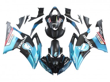 Compra Carenados Moto Yamaha YZF 600 R6 2008-2016 - Azul Claro Negro Mate Petronas ENEOS