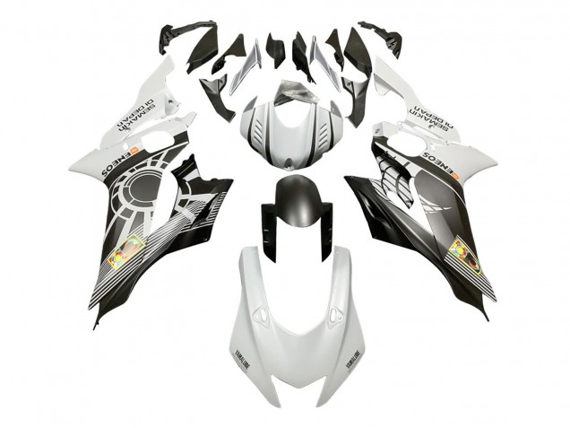 Compra Carenados Moto Yamaha YZF 600 R6 2017-2025 - Blanco Gris Negro Mate ENEOS Semakin Didepan