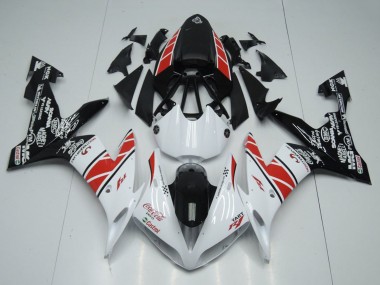 Compra Carenados Moto Yamaha YZF R1 2004-2006 - Blanco Rojo Negro Castrol