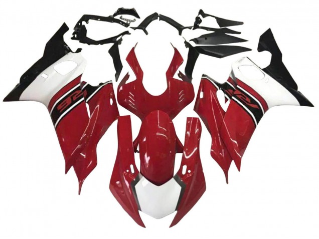 Compra Carenado Moto Yamaha YZF 600 R6 2017-2025 - Blanco Rojo Negro