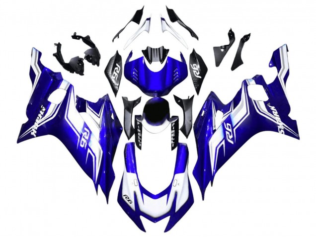 Compra Carenado Moto Yamaha YZF 600 R6 2017-2025 - Blanco Azul