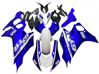 Compra Carenados Moto Yamaha YZF 600 R6 2017-2023 - Blanco Azul GYTR