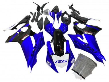 Compra Carenados Moto Yamaha YZF 600 R6 2017-2023 - Azul Negro Blanco