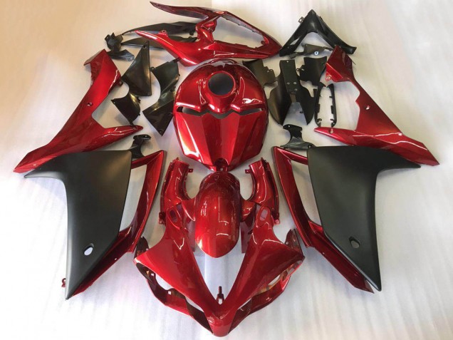 Compra Carenados Moto Yamaha YZF R1 2007-2008 - Rojo Negro Mate