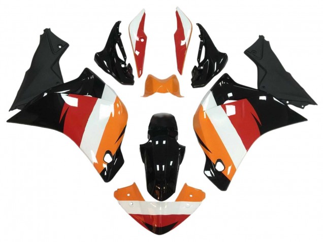 Compra Carenados Moto Honda CBR250RR 2011-2015 - Naranja Blanco Rojo Negro Brillante
