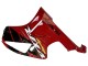 Compra Carenados Moto Honda VTR1000 2000-2006 - Rojo Negro Raya Carrera