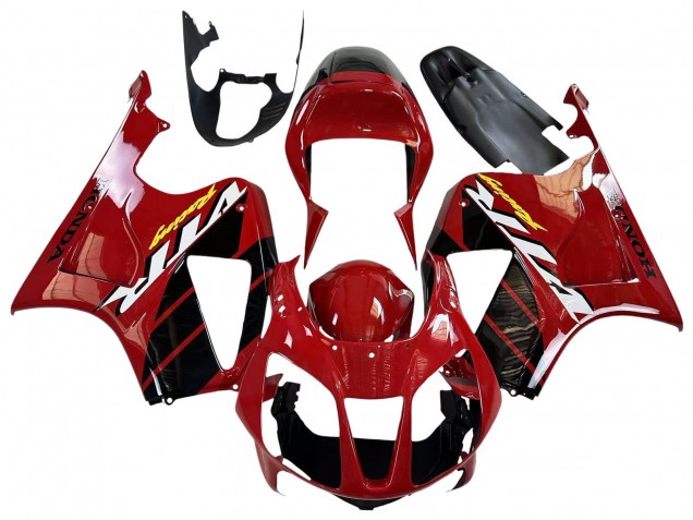 Compra Carenados Moto Honda VTR1000 2000-2006 - Rojo Negro Raya Carrera