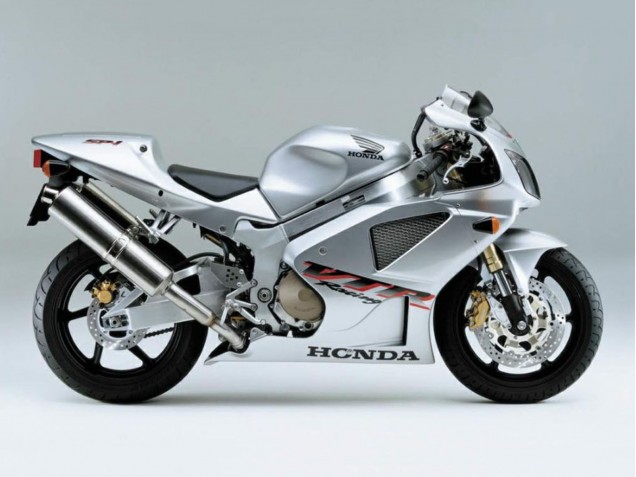 Compra Carenados Moto Honda VTR1000 2000-2006 - Plata Blanco Carrera