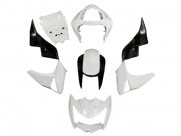 Compra Carenados Moto Kawasaki Z1000 2003-2006 - Blanco Negro Brillante