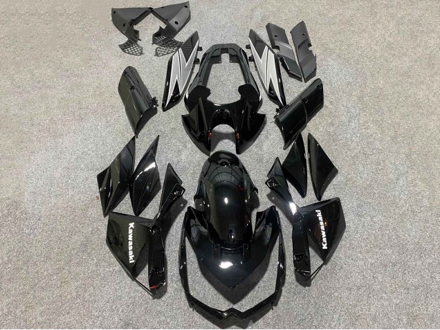 Compra Carenados Moto Kawasaki Z1000 2010-2013 - Negro Brillante Blanco