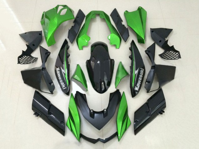 Compra Carenados Moto Kawasaki Z1000 2010-2013 - Verde Negro Brillante