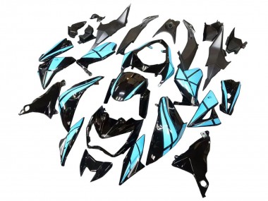 Compra Carenados Moto Kawasaki Z800 2013-2018 - Azul Claro Negro Brillante