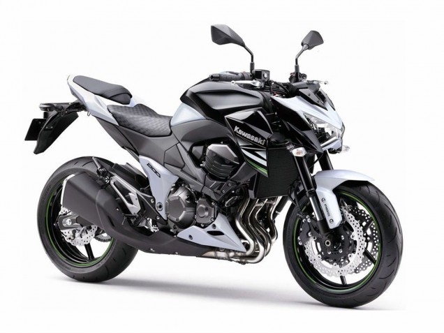 Compra Carenados Moto Kawasaki Z800 2013-2018 - Blanco Negro Brillante Verde