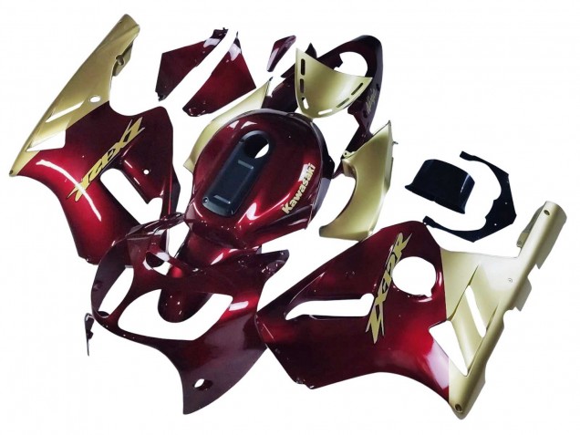 Compra Carenados Moto Kawasaki ZX12R 2000-2001 - Rojo Oro