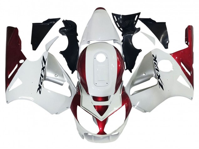 Compra Carenados Moto Kawasaki ZX12R 2002-2006 - Blanco Rojo Negro