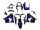 Compra Carenados Moto Kawasaki ZX9R 2000-2001 - Negro Brillante Azul Llama Blanco