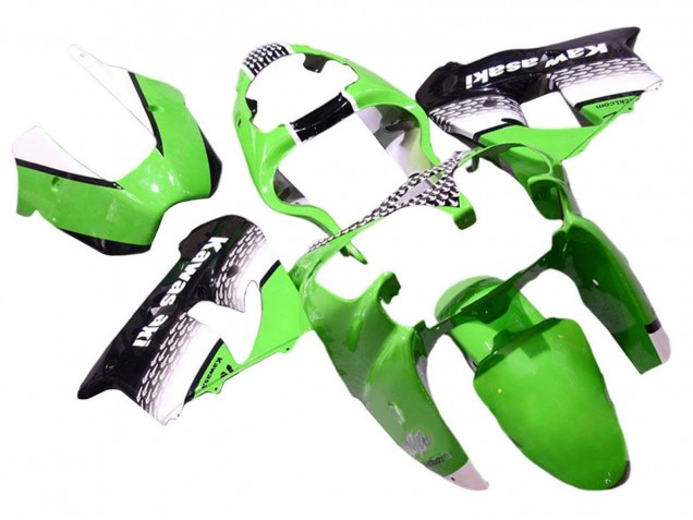 Compra Carenados Moto Kawasaki ZX9R 2000-2001 - Verde Blanco Negro