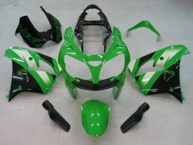 Compra Carenados Moto Kawasaki ZX9R 2000-2001 - Verde Plata Negro