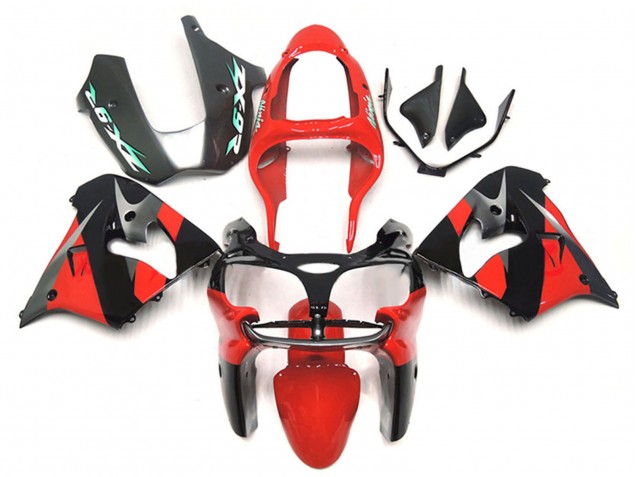 Compra Carenados Moto Kawasaki ZX9R 2000-2001 - Rojo Negro