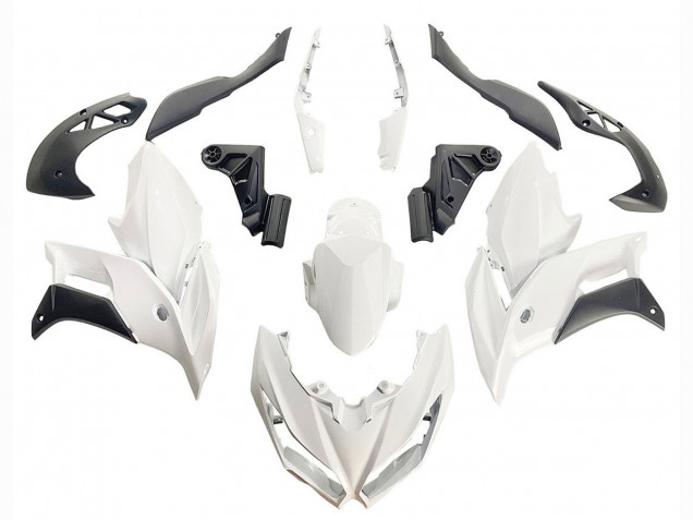 Compra Carenados Moto Kawasaki Versys 650 2015-2020 - Blanco Negro Mate