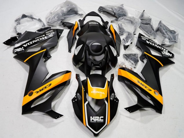 Compra Carenados Moto Honda CBR650R 2019-2020 - Negro Mate Amarillo Blanco