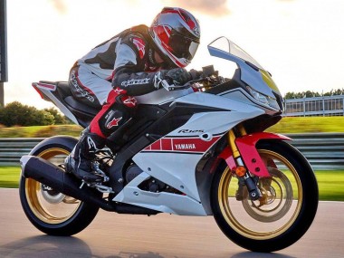 Compra Carenados Moto Yamaha YZF R125 2019-2024 - Blanco Rojo Amarillo