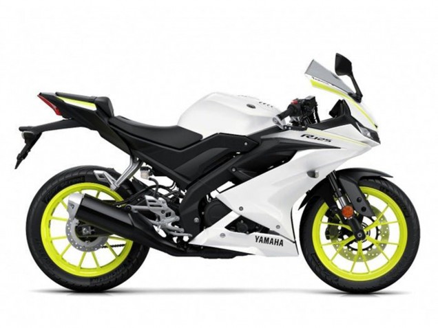Compra Carenados Moto Yamaha YZF R125 2019-2024 - Blanco Amarillo
