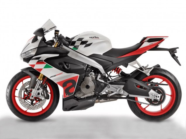 Compra Carenados Moto Aprilia RS660 2020-2024 - Blanco Rojo Negro FibraCarbono Verde