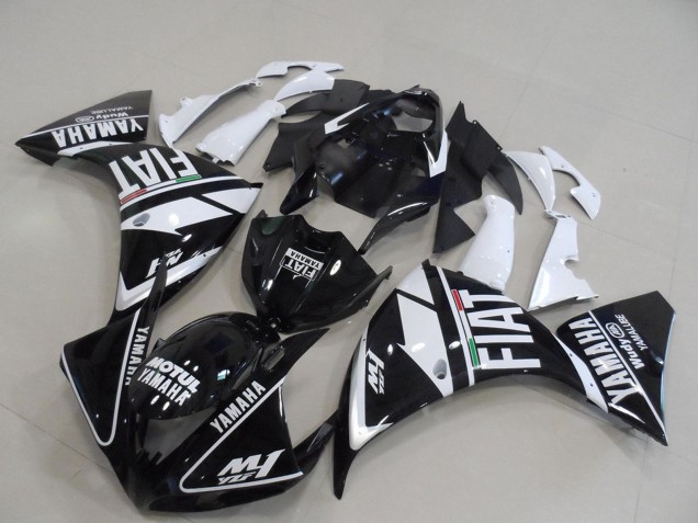 Compra Carenados Moto Yamaha YZF R1 2009-2011 - Blanco Negro Motul Fiat