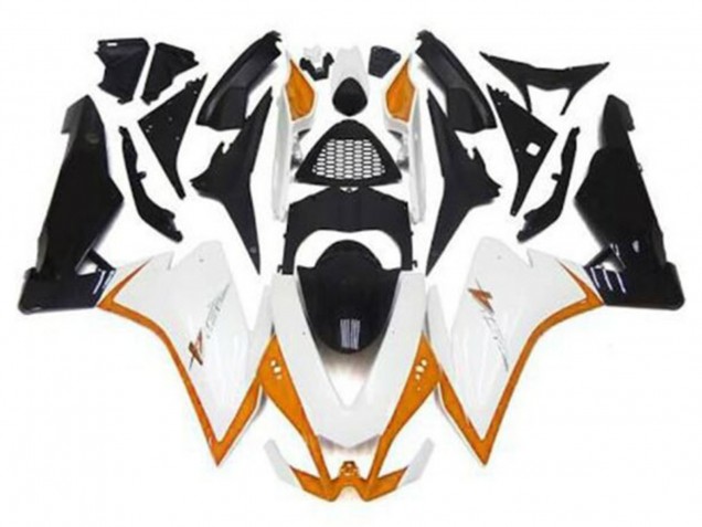 Compra Carenados Moto Aprilia RSV4 1000 2009-2015 - Blanco Naranja Negro