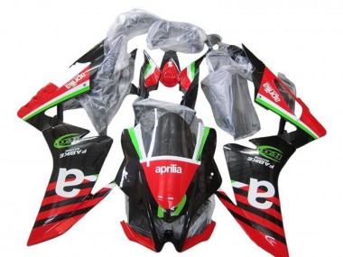 Compra Carenados Moto Aprilia RSV4 1000 2009-2015 - Rojo Verde Negro Raya